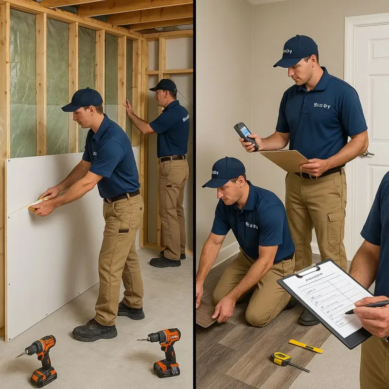 Repairs and Reconstruction process in Mattawa, WA